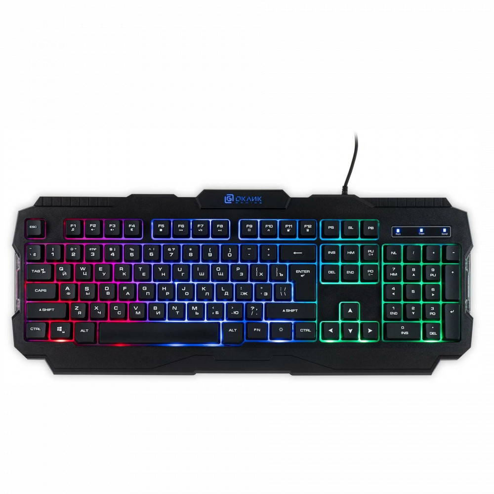 Клавиатура Oklick 757G HW2 1790295 Проводная, USB - миниатюра 2
