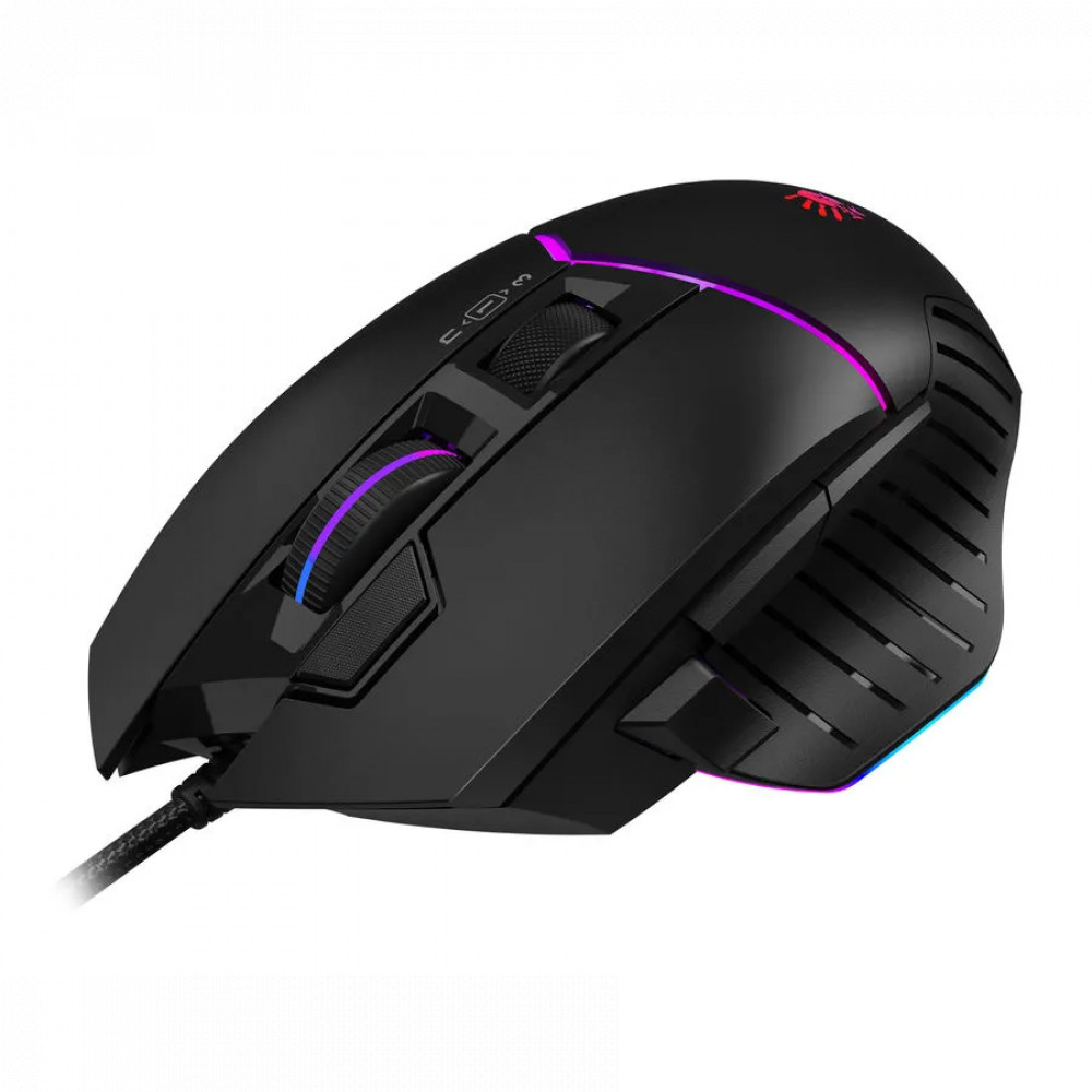 Мышь A4Tech W95 MAX STONE BLACK Игровые, Проводная - миниатюра 7