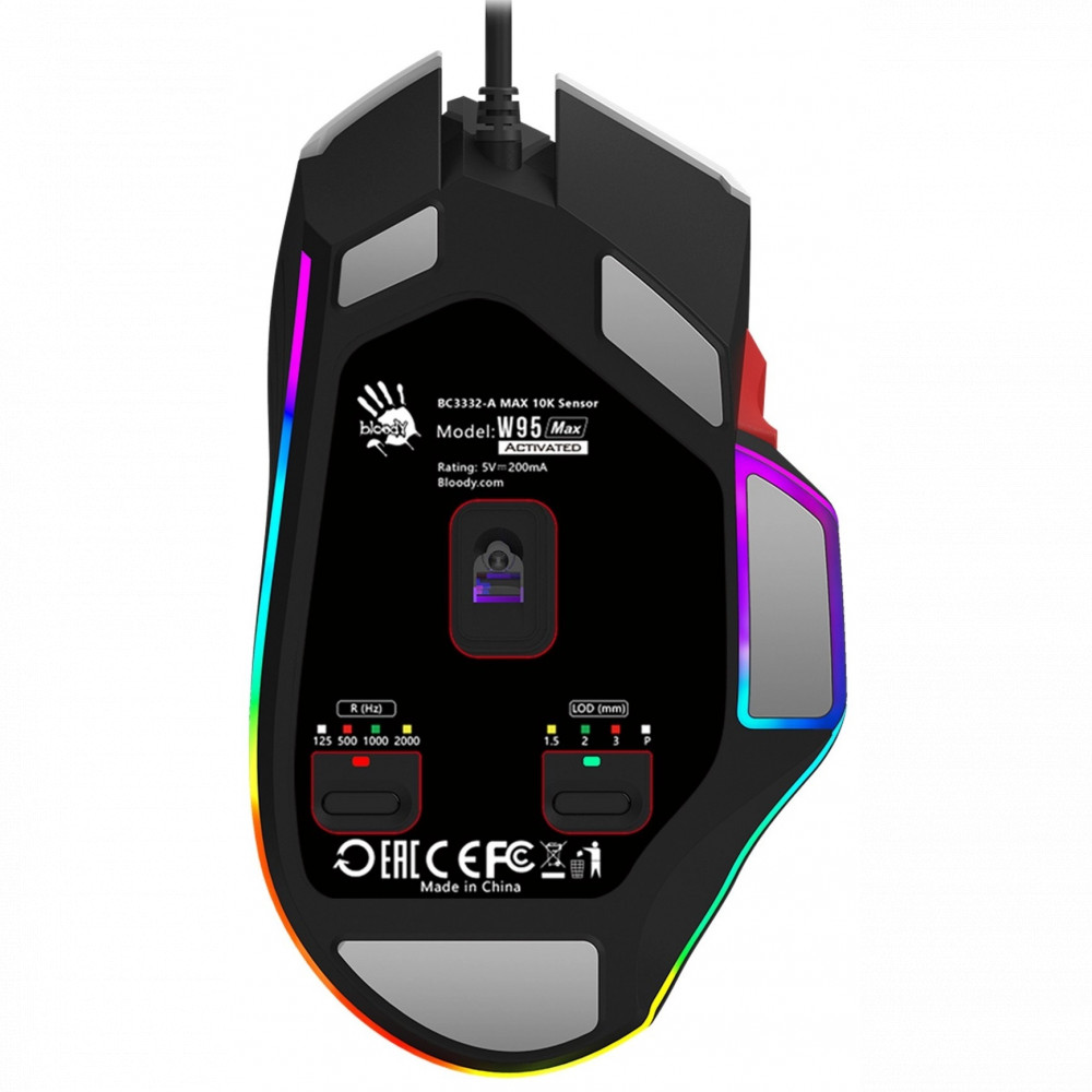 Мышь A4Tech Bloody W95 Max NARAKA W95 MAX NARAKA Игровые, Проводная - миниатюра 8