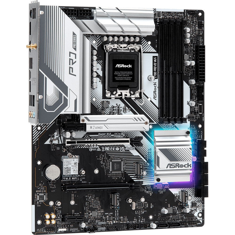 Материнская плата ASRock Z790 PRO RS WIFI ATX, LGA 1700 - миниатюра 7