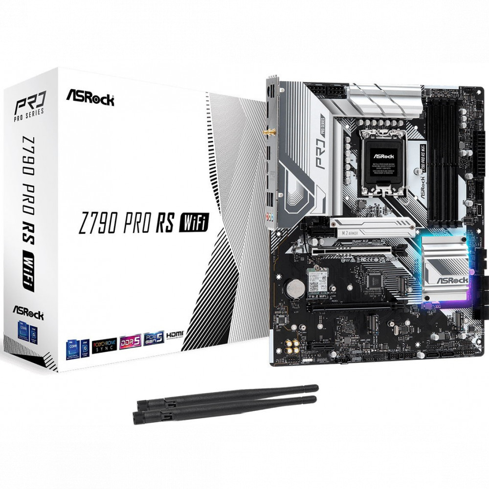 Материнская плата ASRock Z790 PRO RS WIFI ATX, LGA 1700 - миниатюра 12