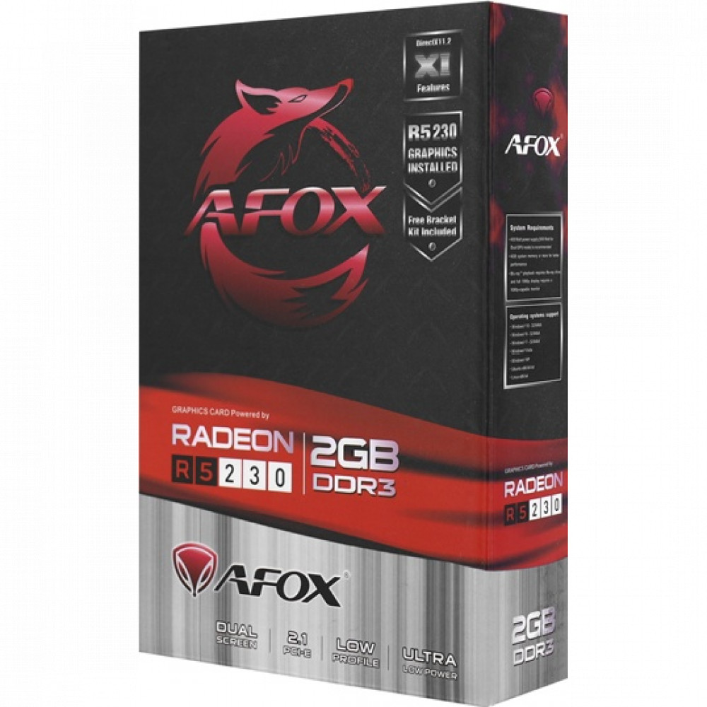 Видеокарта AFOX R5 230 AFR5230-2048D3L5-V2 2 ГБ - миниатюра 4