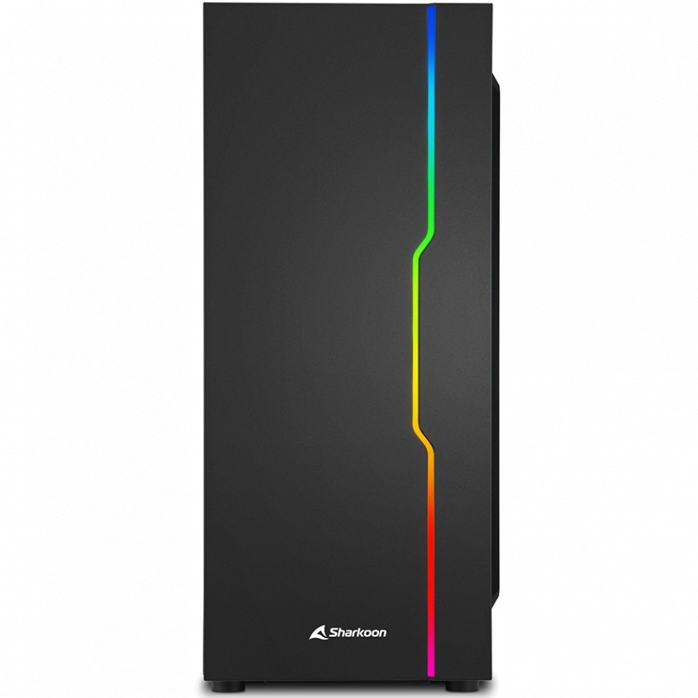 Корпус Sharkoon RGB SLIDER BLACK RGB SLIDER bk Mid-Tower - миниатюра 10
