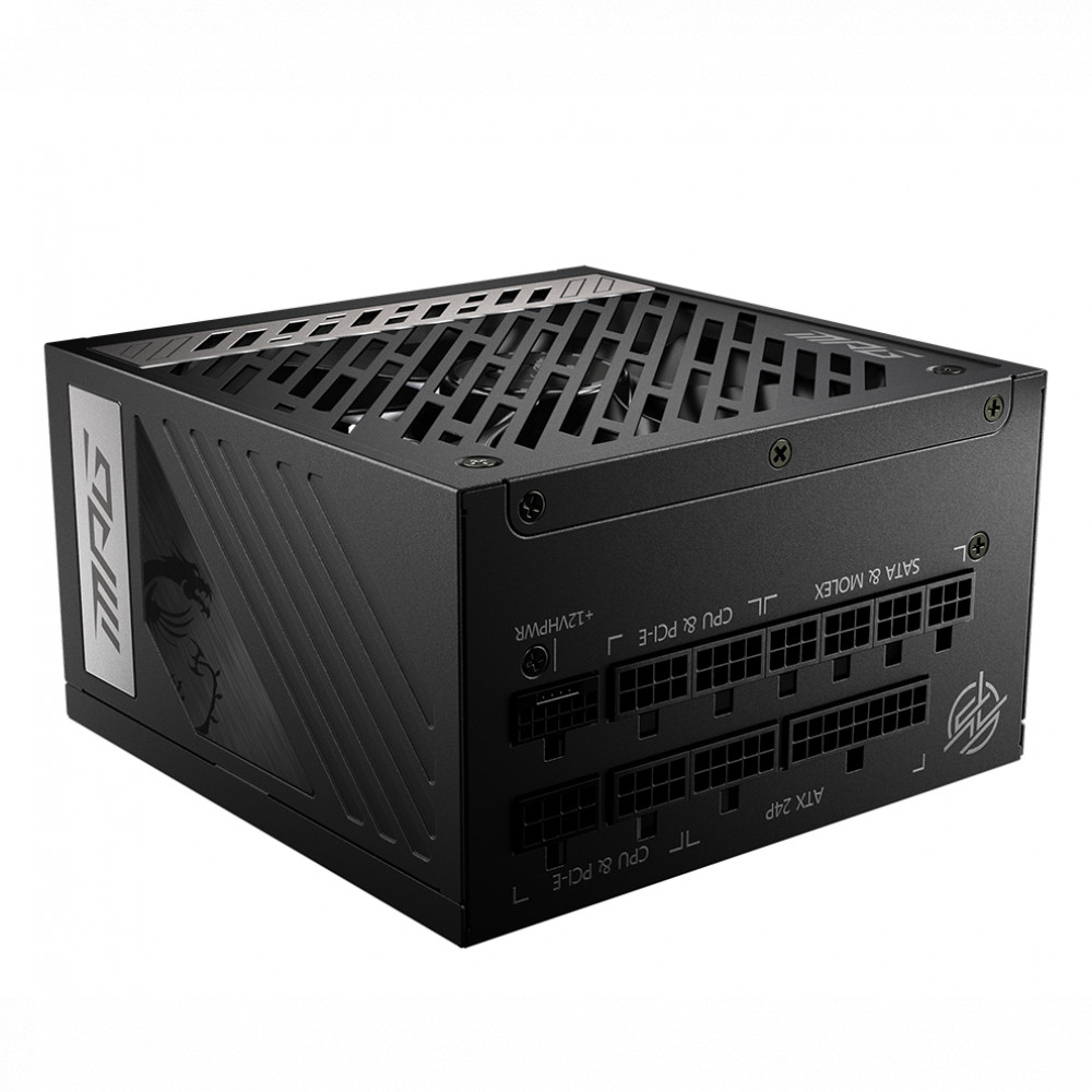 Блок питания MSI MPG A1000G PCIE5 1000 Вт - миниатюра 8