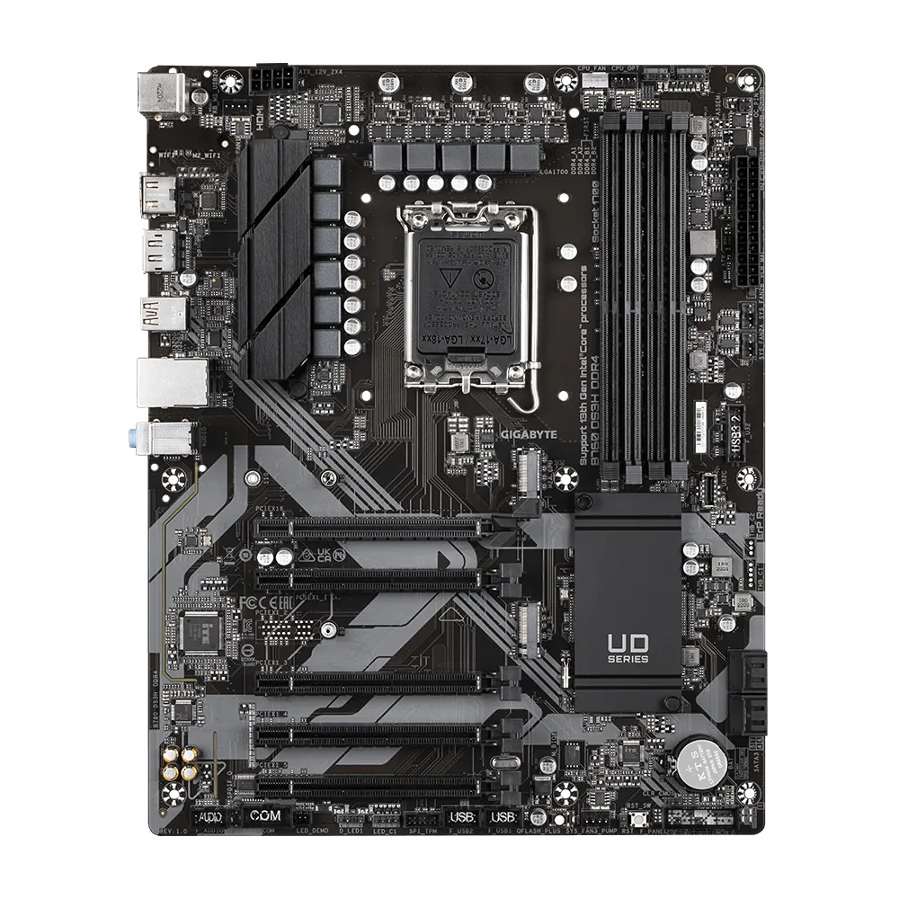 Материнская плата Gigabyte B760 DS3H DDR4 ATX, LGA 1700 - миниатюра 6