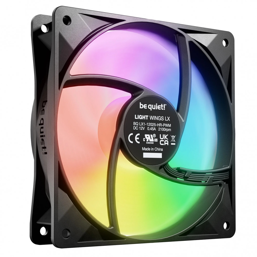 Система охлаждения be quiet! Light Wings LX 120mm PWM high-speed BL123 Для системного блока - миниатюра 4