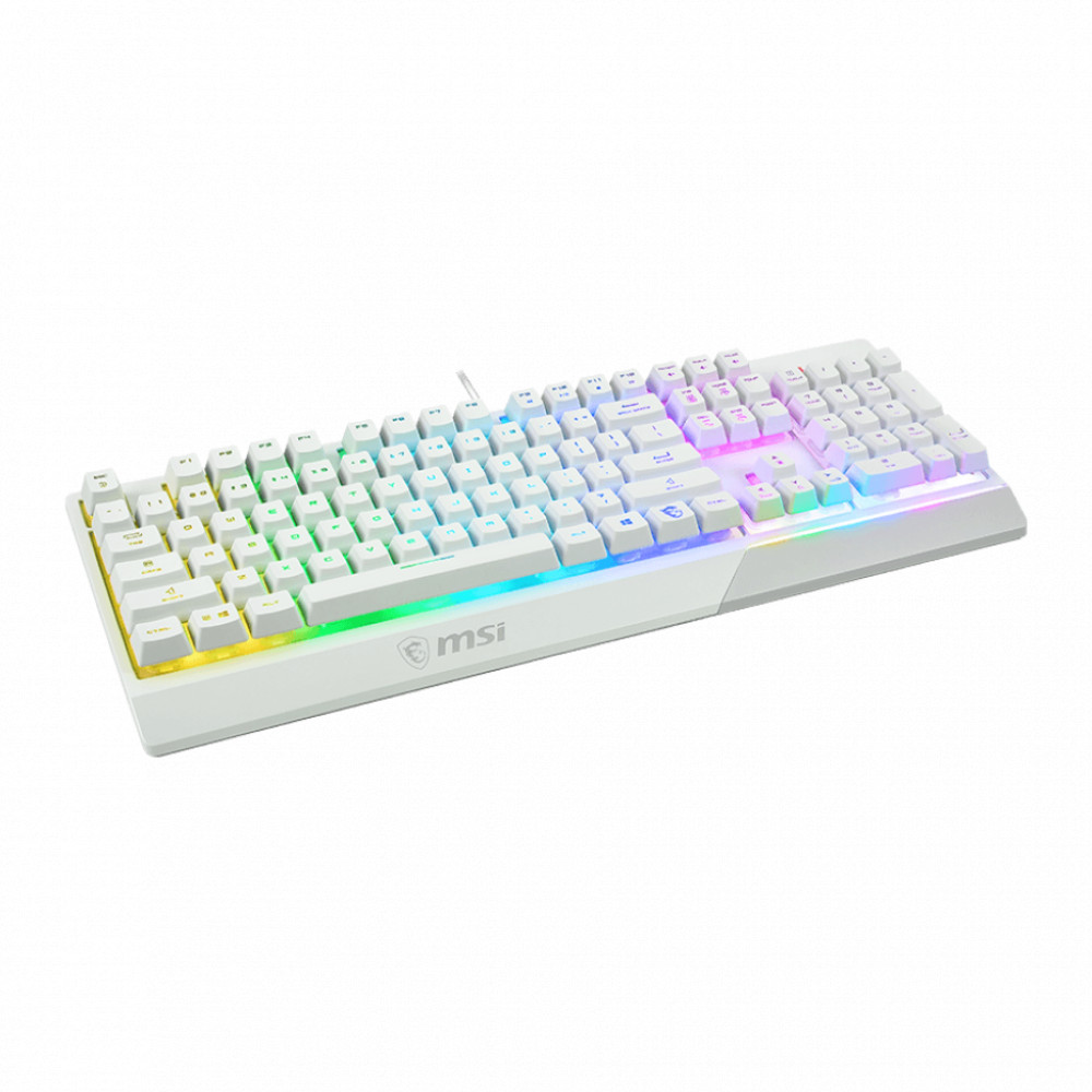 Клавиатура MSI Vigor GK30 WHITE RU Проводная, USB - миниатюра 7