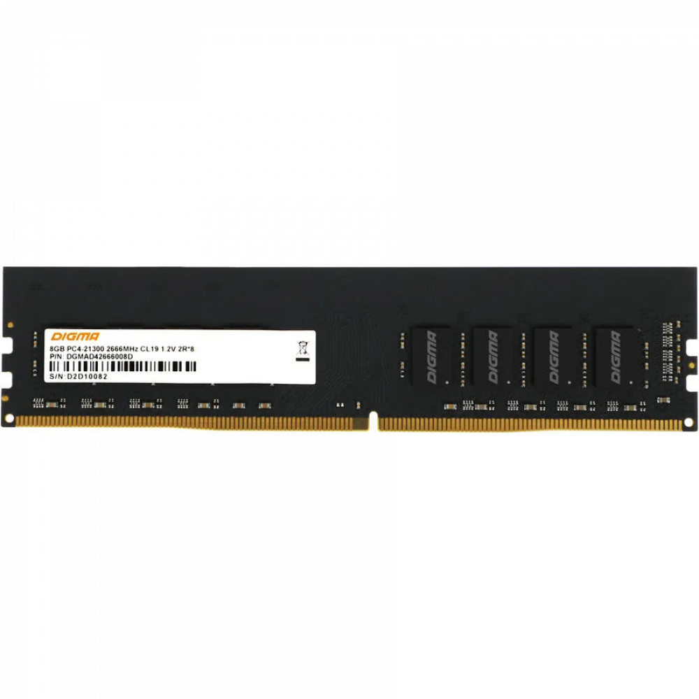 ОЗУ Digma DGMAD42666008D DIMM, DDR4, 8 Гб, 2666 МГц - миниатюра 3
