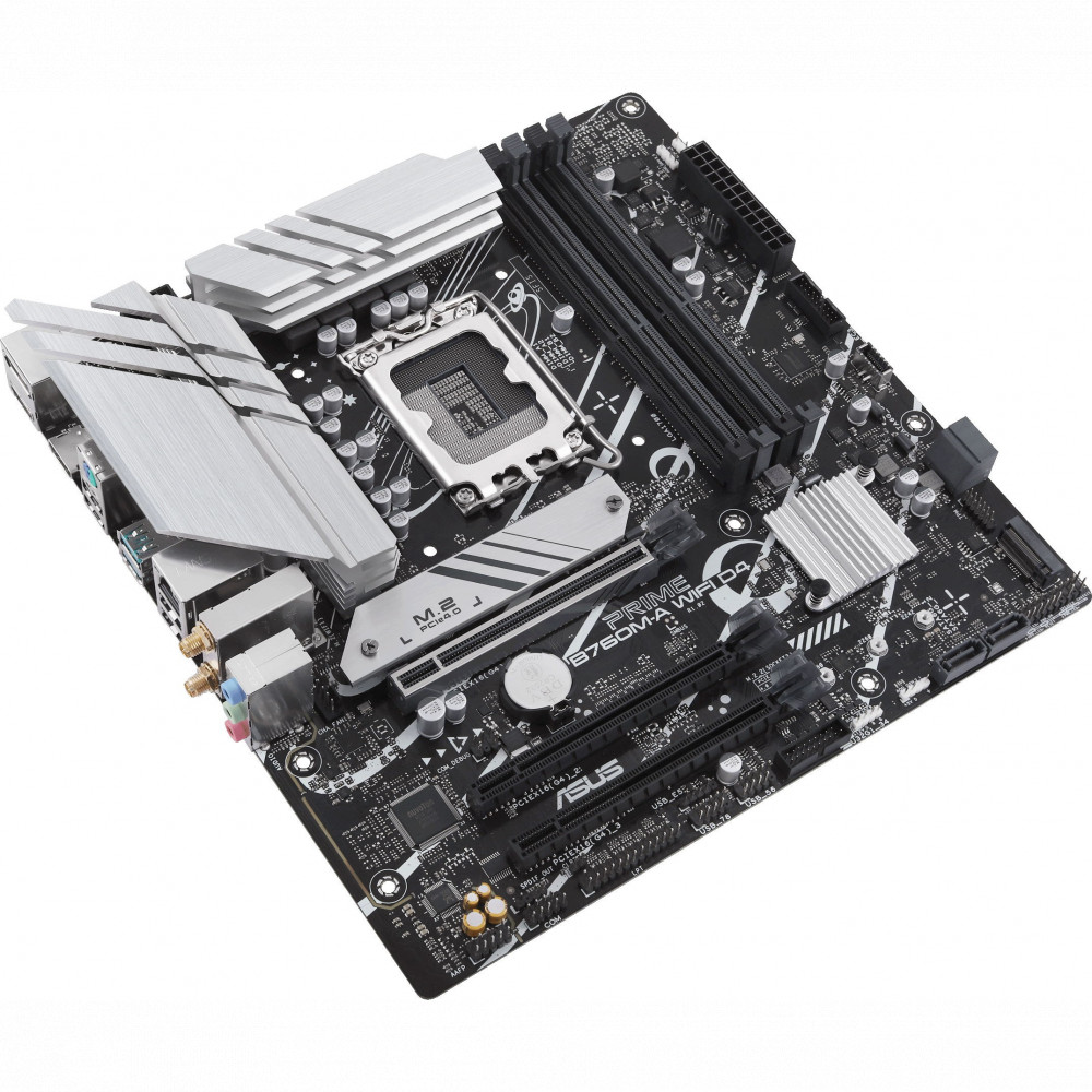 Материнская плата Asus Prime B760M-A WIFI D4 90MB1CX0-M0EAY0 Micro-ATX, LGA 1700 - миниатюра 8
