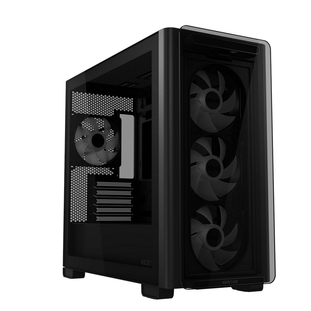 Корпус Asus A23 PLUS TG ARGB BLACK Mini-Tower - миниатюра 9