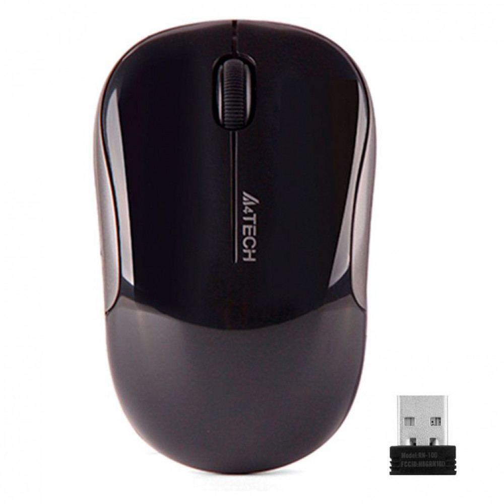 Мышь A4Tech G3-300N G3-300N (BLACK) Бюджетные, Беспроводная - миниатюра 7