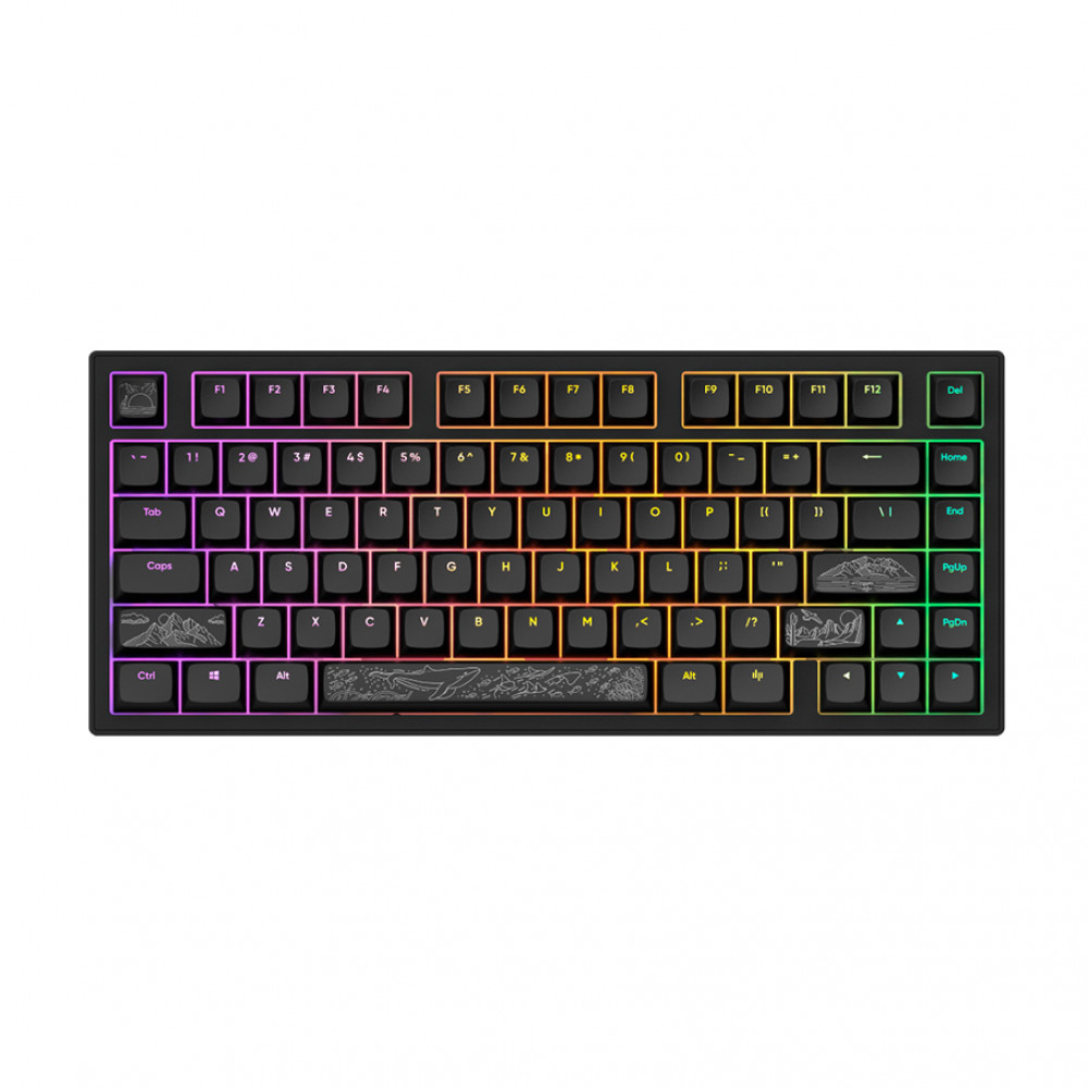 Клавиатура Dark Project Project ALU81A Terra Nostra Black DPKB_NOSTRA_81_ANSI_BLACK Проводная, USB - миниатюра 4