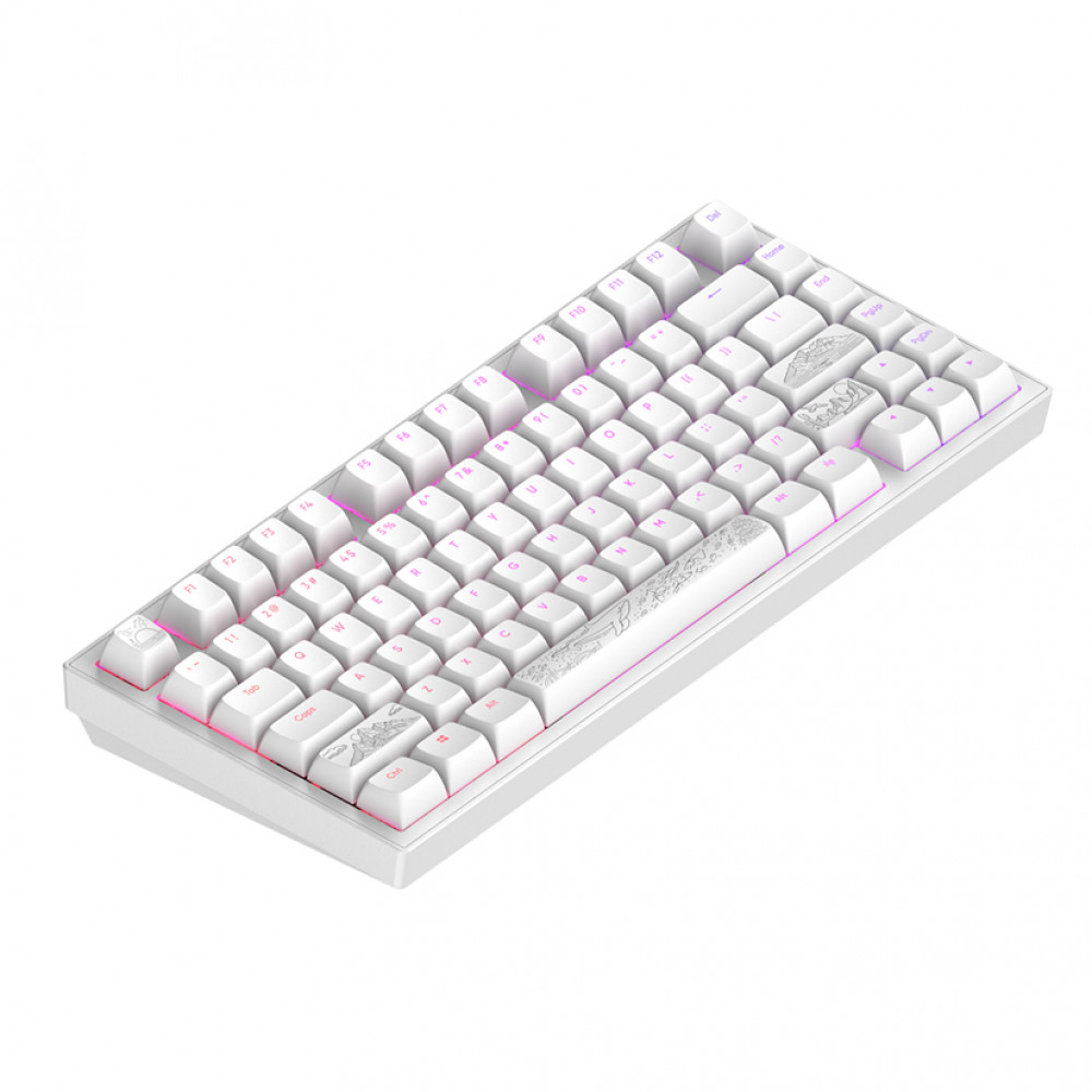 Клавиатура Dark Project Project ALU81A Terra Nostra White DPKB_NOSTRA_81_ANSI_WHITE Проводная, USB - миниатюра 5