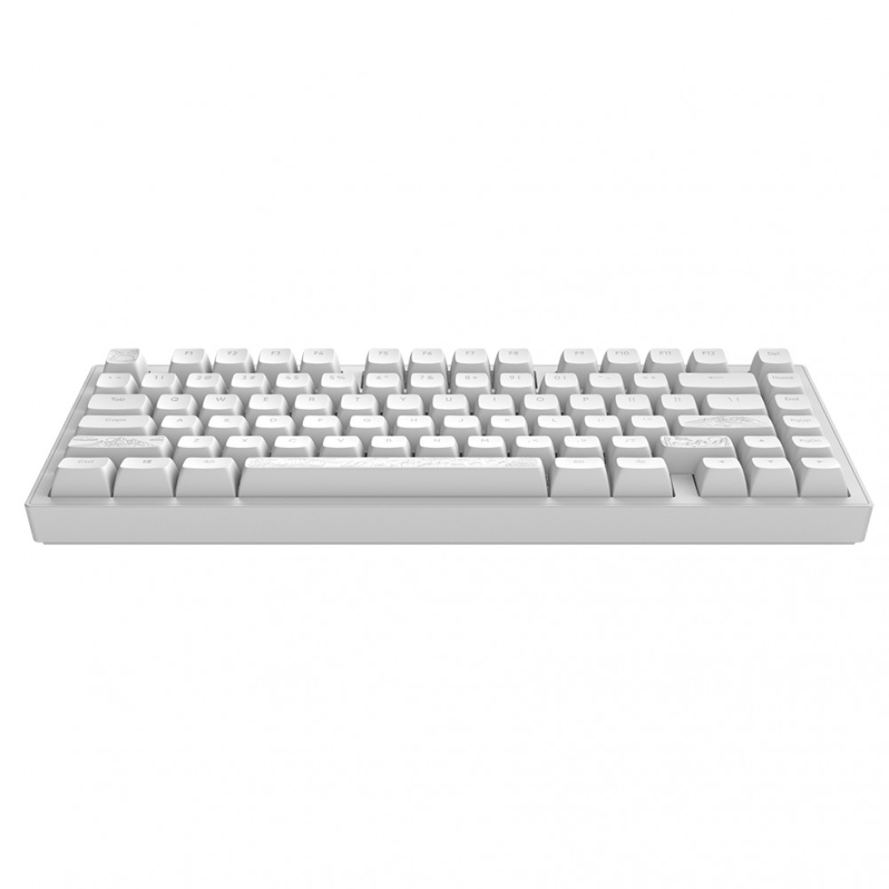 Клавиатура Dark Project Project ALU81A Terra Nostra White DPKB_NOSTRA_81_ANSI_WHITE Проводная, USB - миниатюра 6