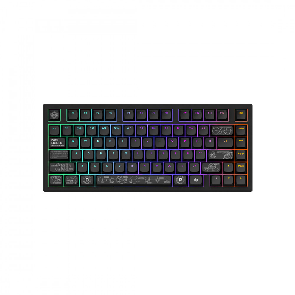 Клавиатура Dark Project Project ALU81A Terra Nova Black DPKB_NOVA_81_ANSI_BLACK Беспроводная, USB - миниатюра 4