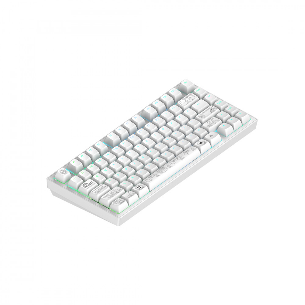 Клавиатура Dark Project Project ALU81A Terra Nova White DPKB_NOVA_81_ANSI_WHITE Беспроводная, USB - миниатюра 5