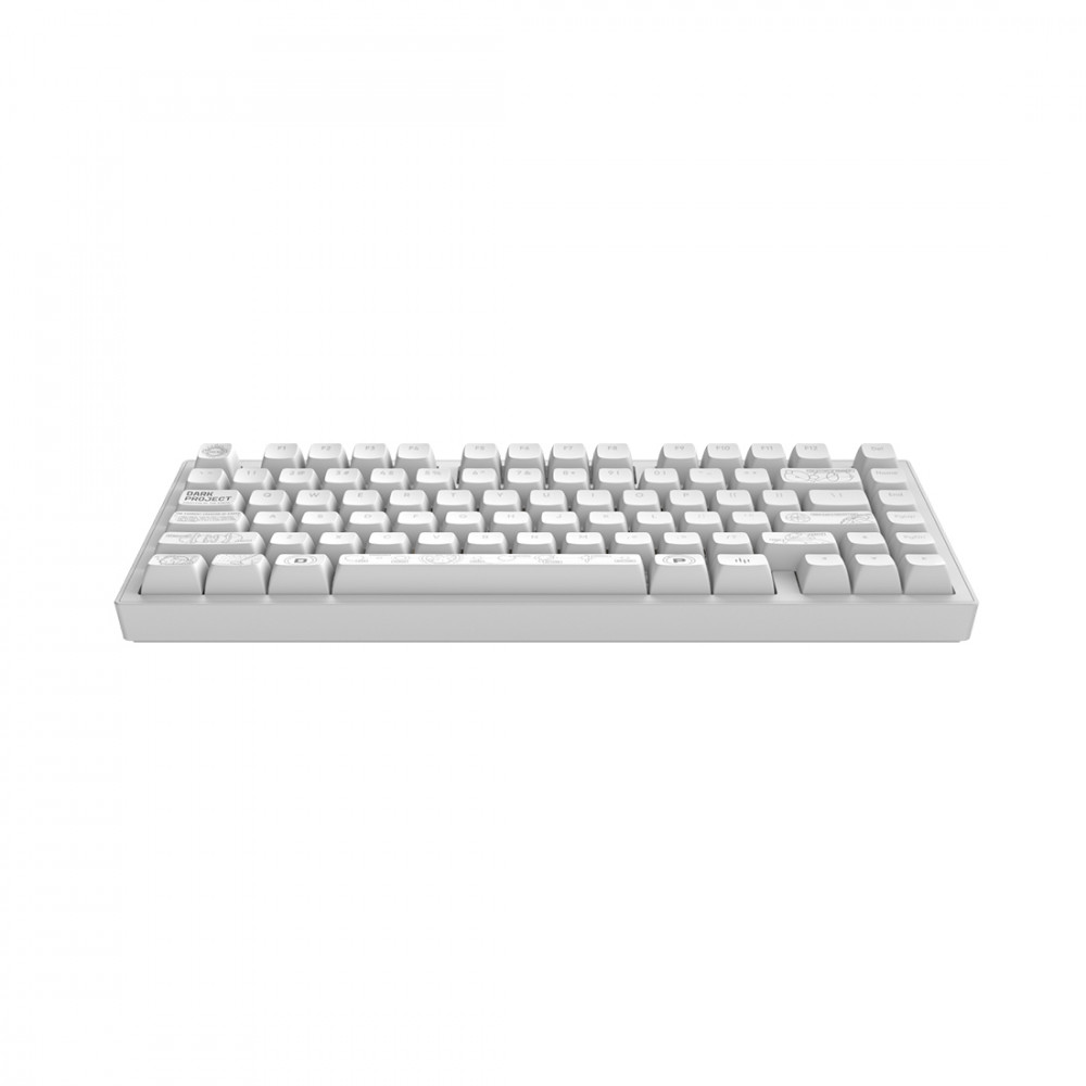 Клавиатура Dark Project Project ALU81A Terra Nova White DPKB_NOVA_81_ANSI_WHITE Беспроводная, USB - миниатюра 6