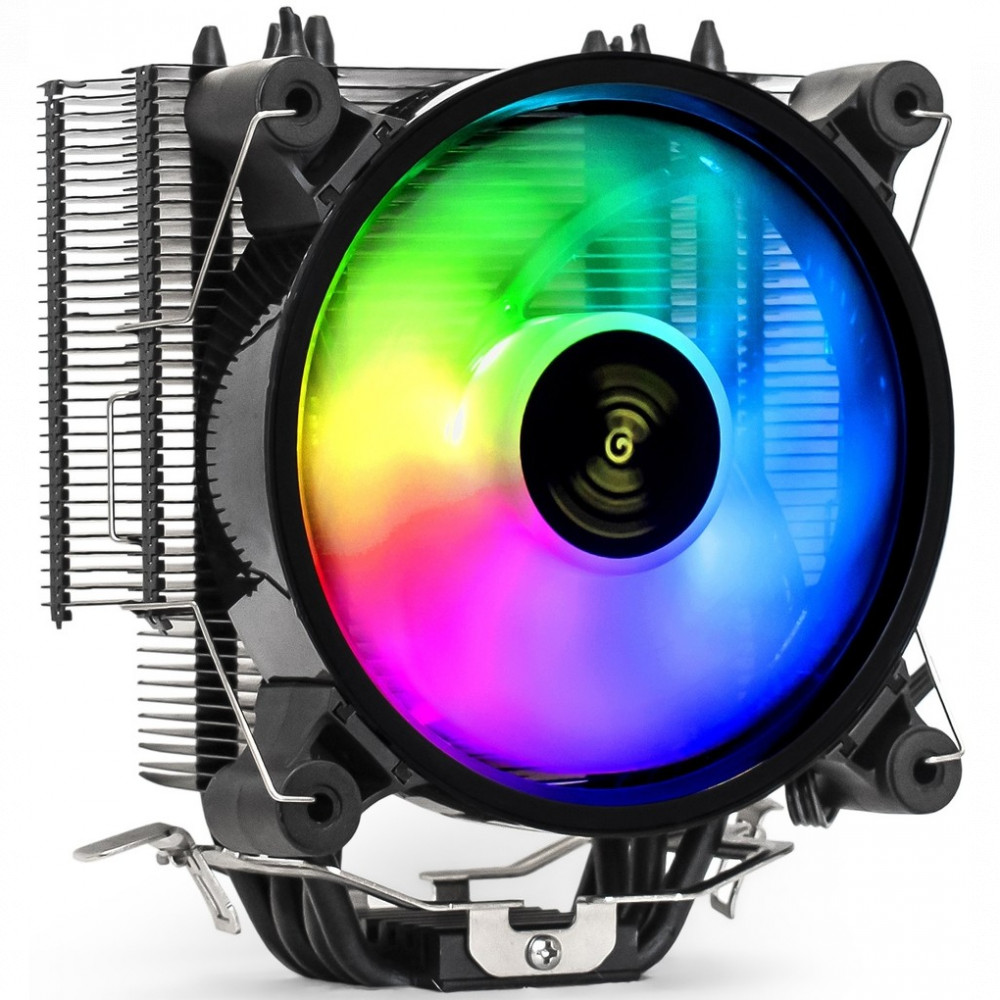 Система охлаждения ExeGate Dark Magic EXX400V2-PWM.RGB EX293667RUS Для процессора - миниатюра 6