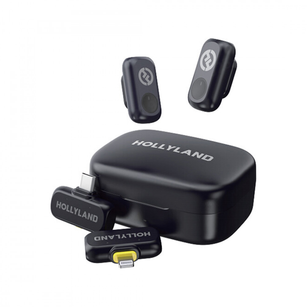 Микрофон Hollyland Lark A1 Combo Черный A1COM - миниатюра 4