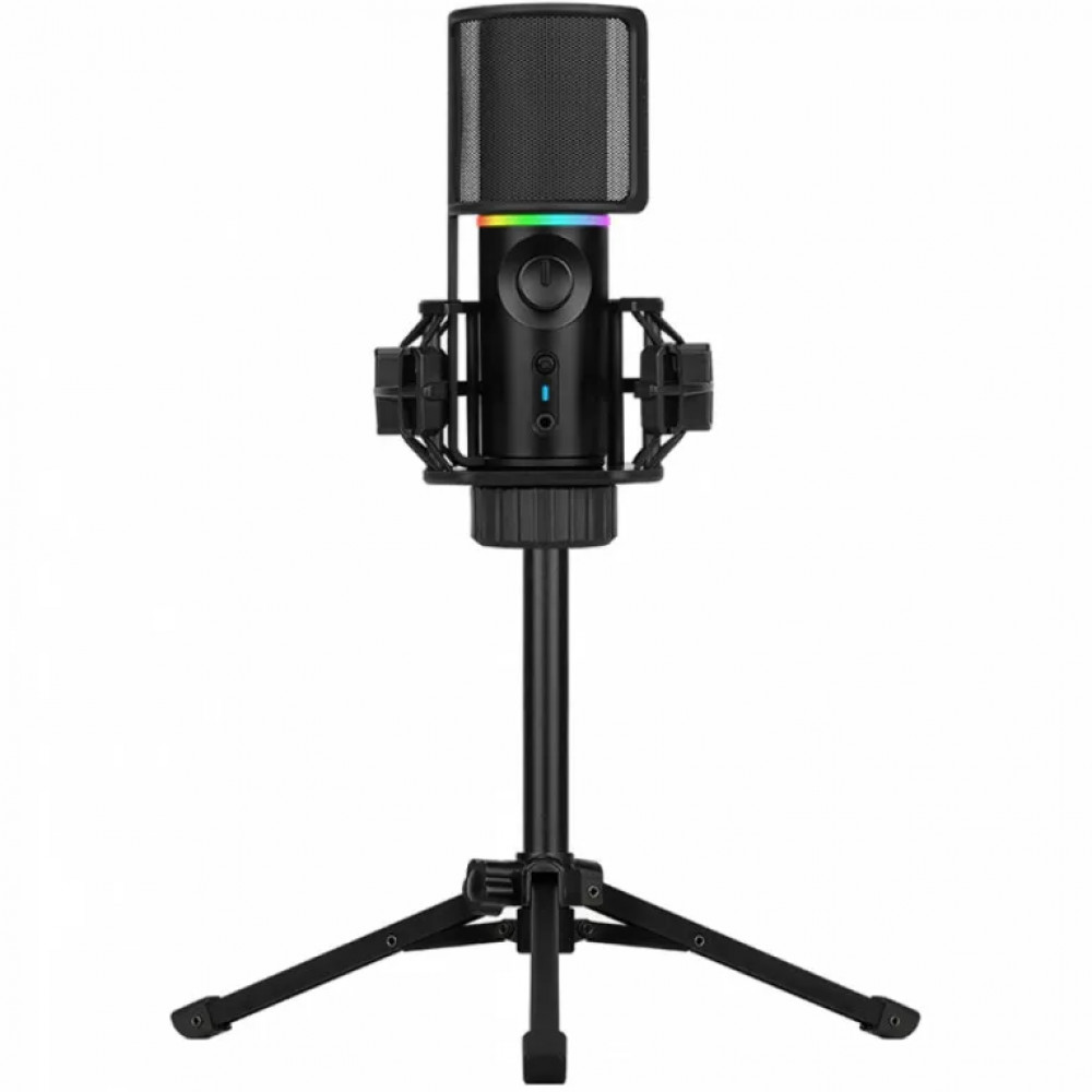 Микрофон Streamplify MIC Tripod 1.8m USB RGB Black MIC-48-RGB-TP-BK - миниатюра 6