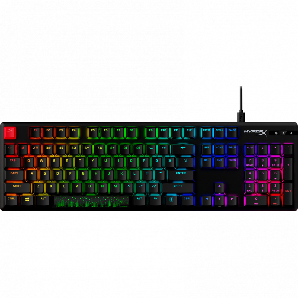 Клавиатура HyperX Alloy Origins PBT HX Aqua 639N5AA#ACB Проводная, USB - миниатюра 4