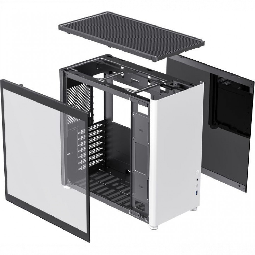 Корпус GameMax SPARK PRO WHITE BLACK 12920100014 Mid-Tower - миниатюра 12