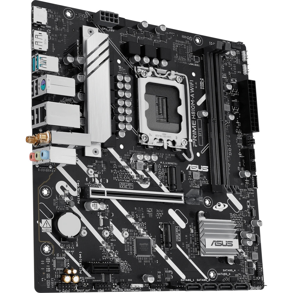 Материнская плата Asus PRIME H810M-A WIFI Micro-ATX, LGA 1851 - миниатюра 8