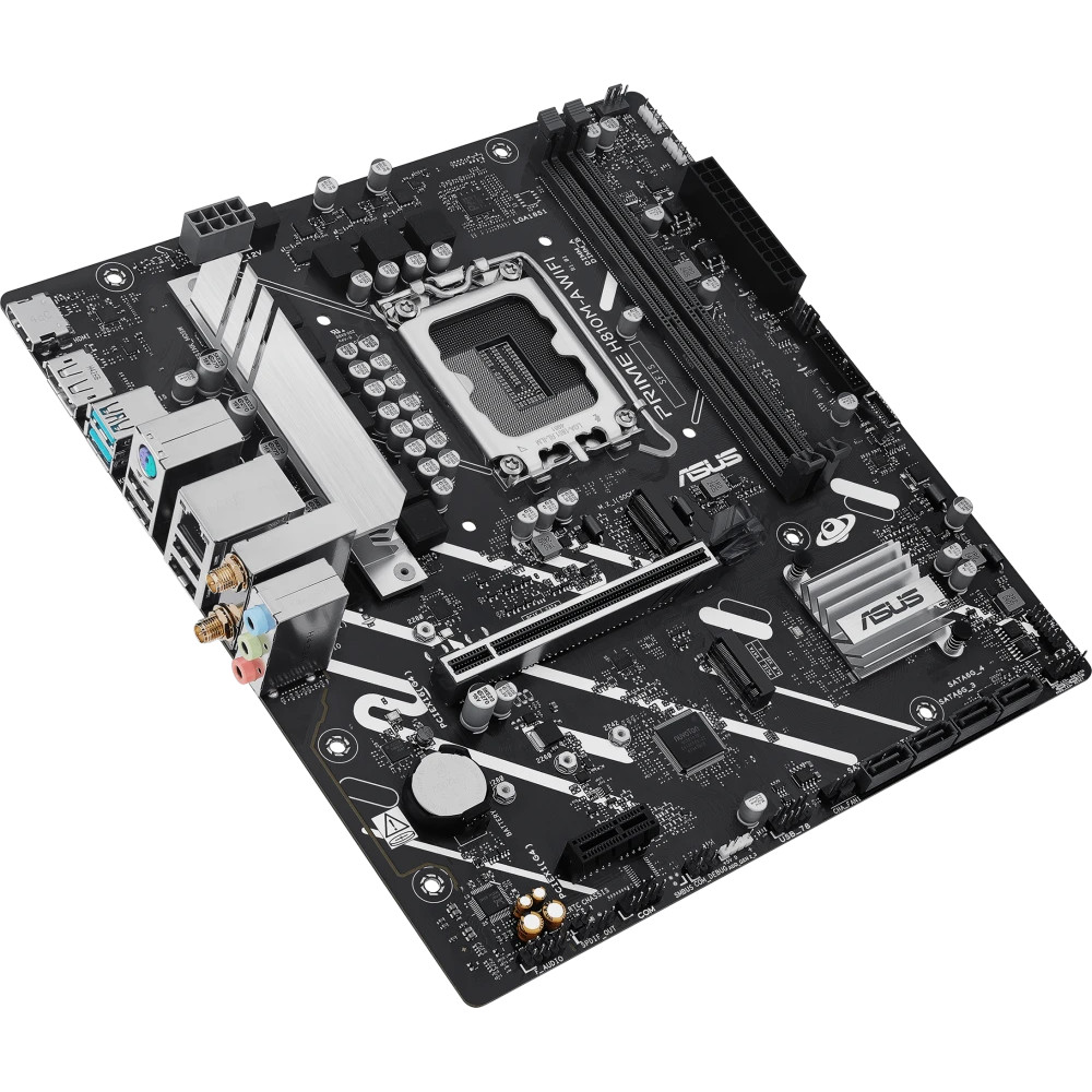 Материнская плата Asus PRIME H810M-A WIFI Micro-ATX, LGA 1851 - миниатюра 9