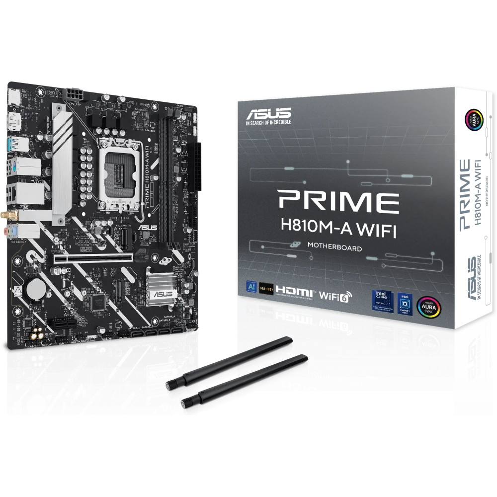 Материнская плата Asus PRIME H810M-A WIFI Micro-ATX, LGA 1851 - миниатюра 12