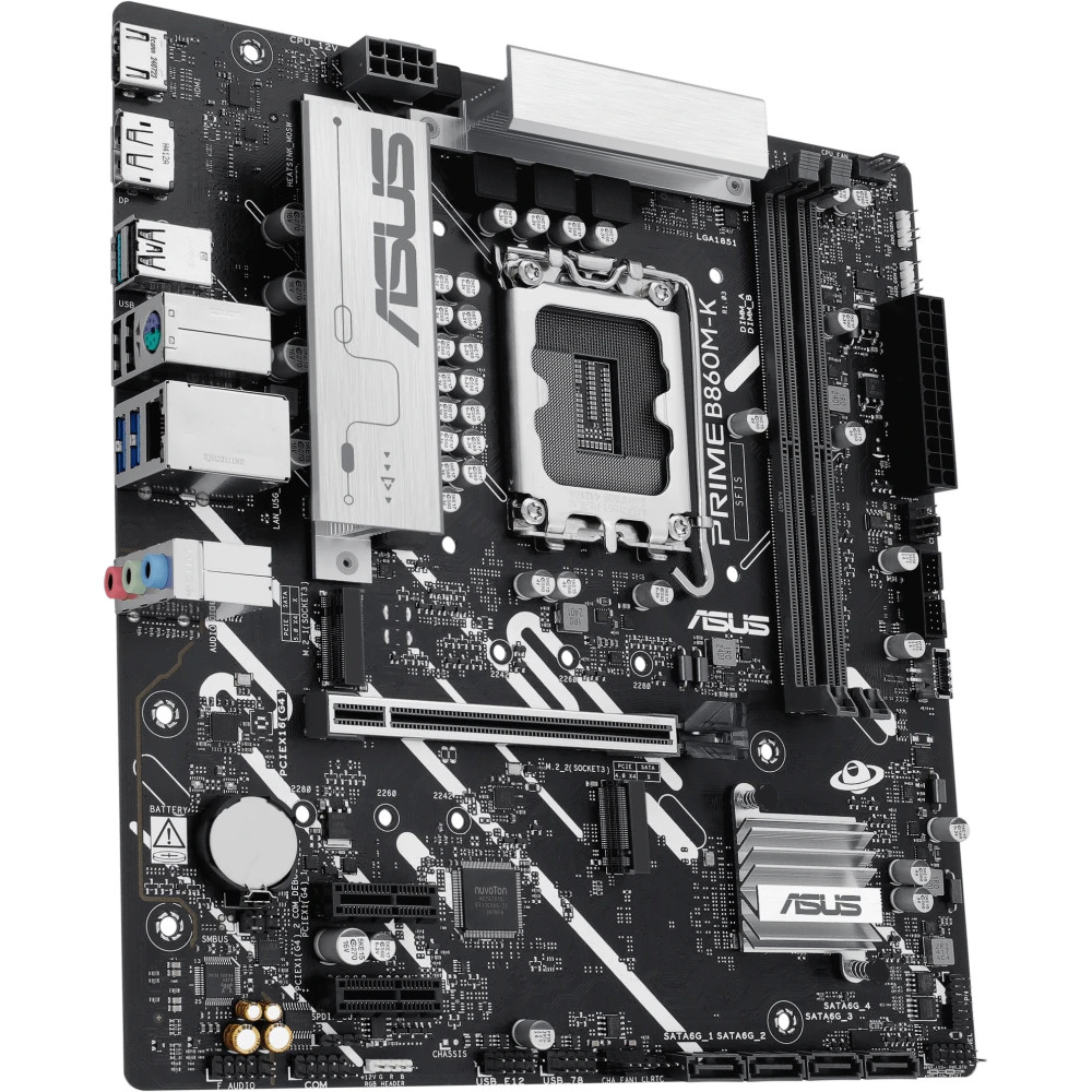 Материнская плата Asus PRIME B860M-K Micro-ATX, LGA 1851 - миниатюра 7