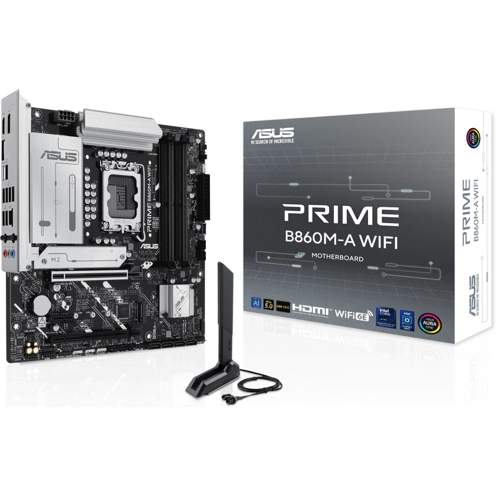 Материнская плата Asus PRIME B860M-A WIFI Micro-ATX, LGA 1851 - миниатюра 12