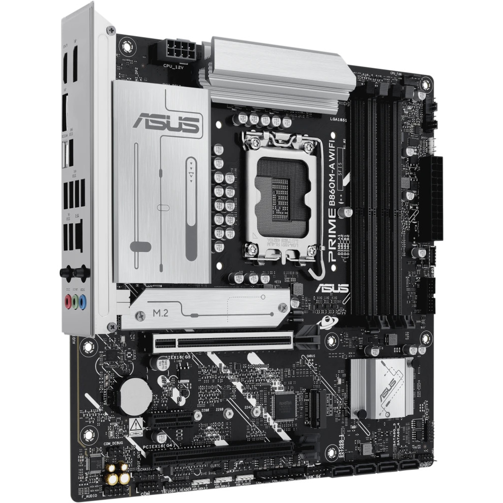 Материнская плата Asus PRIME B860M-A WIFI Micro-ATX, LGA 1851 - миниатюра 8