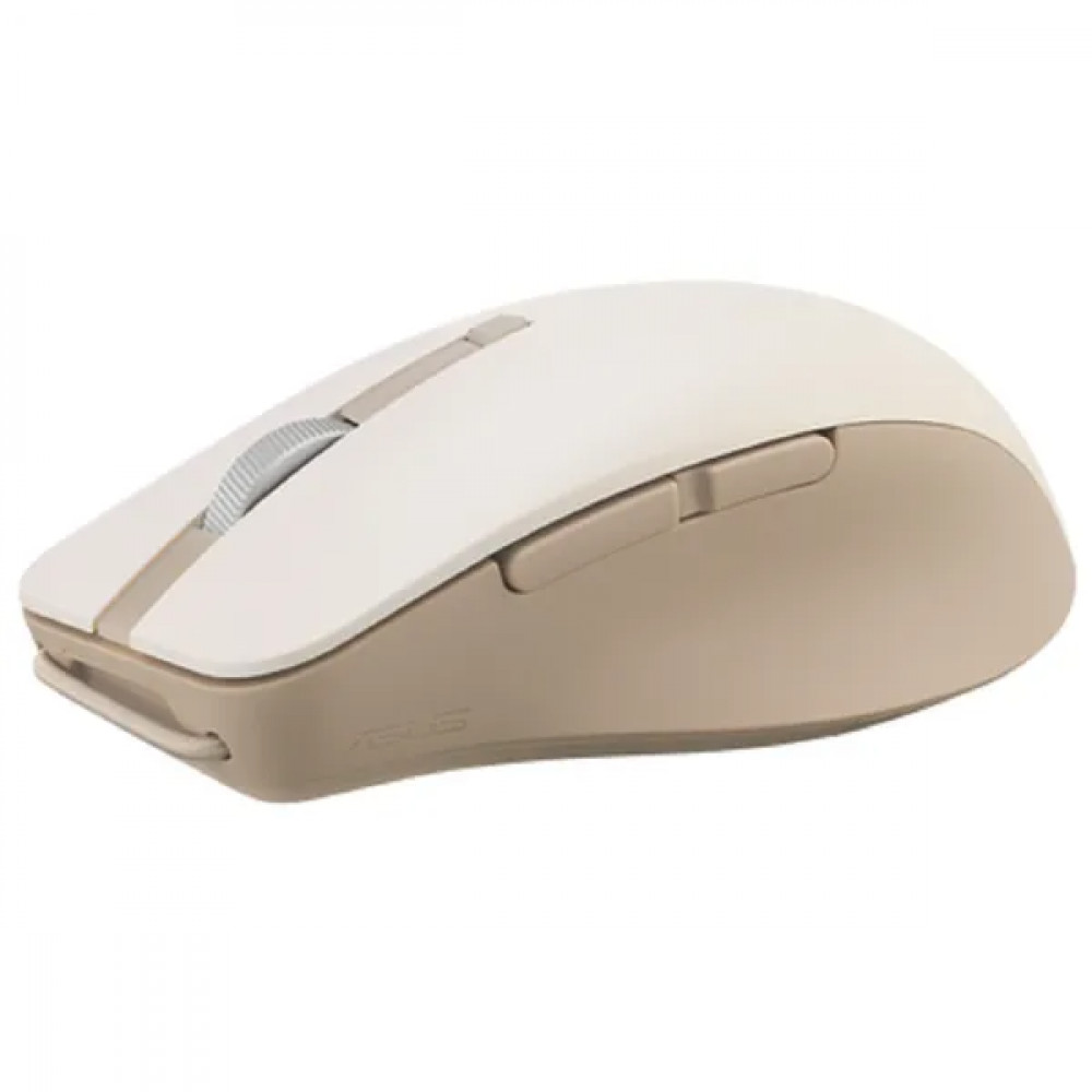 Мышь Asus SmartO Mouse MD200 Silent Plus Beige 90XB0790-BMU0A0 Бюджетные, Беспроводная - миниатюра 5