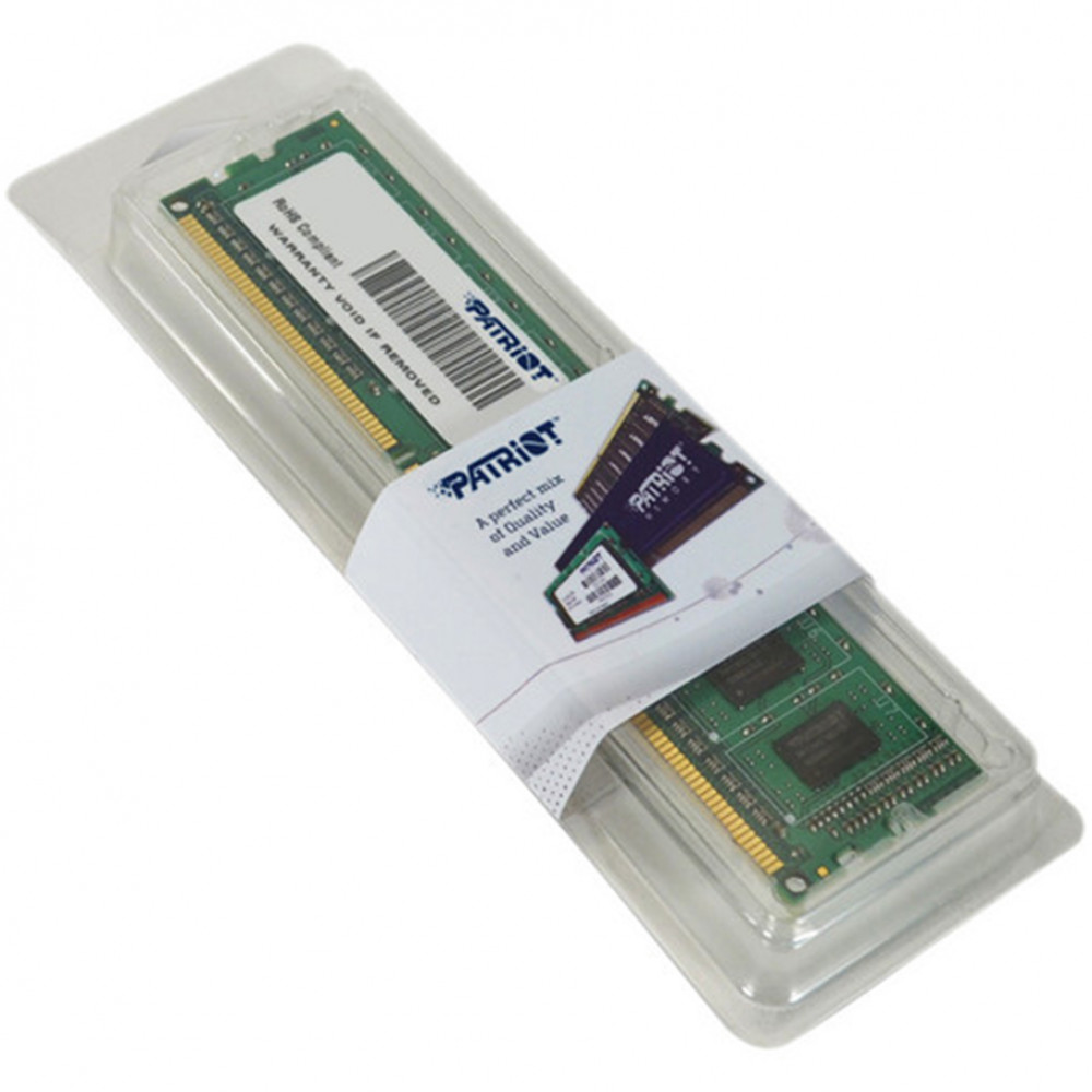 ОЗУ Patriot 8 Гб PSD38G16002 DIMM, DDR3, 8 Гб, 1600 МГц - миниатюра 6