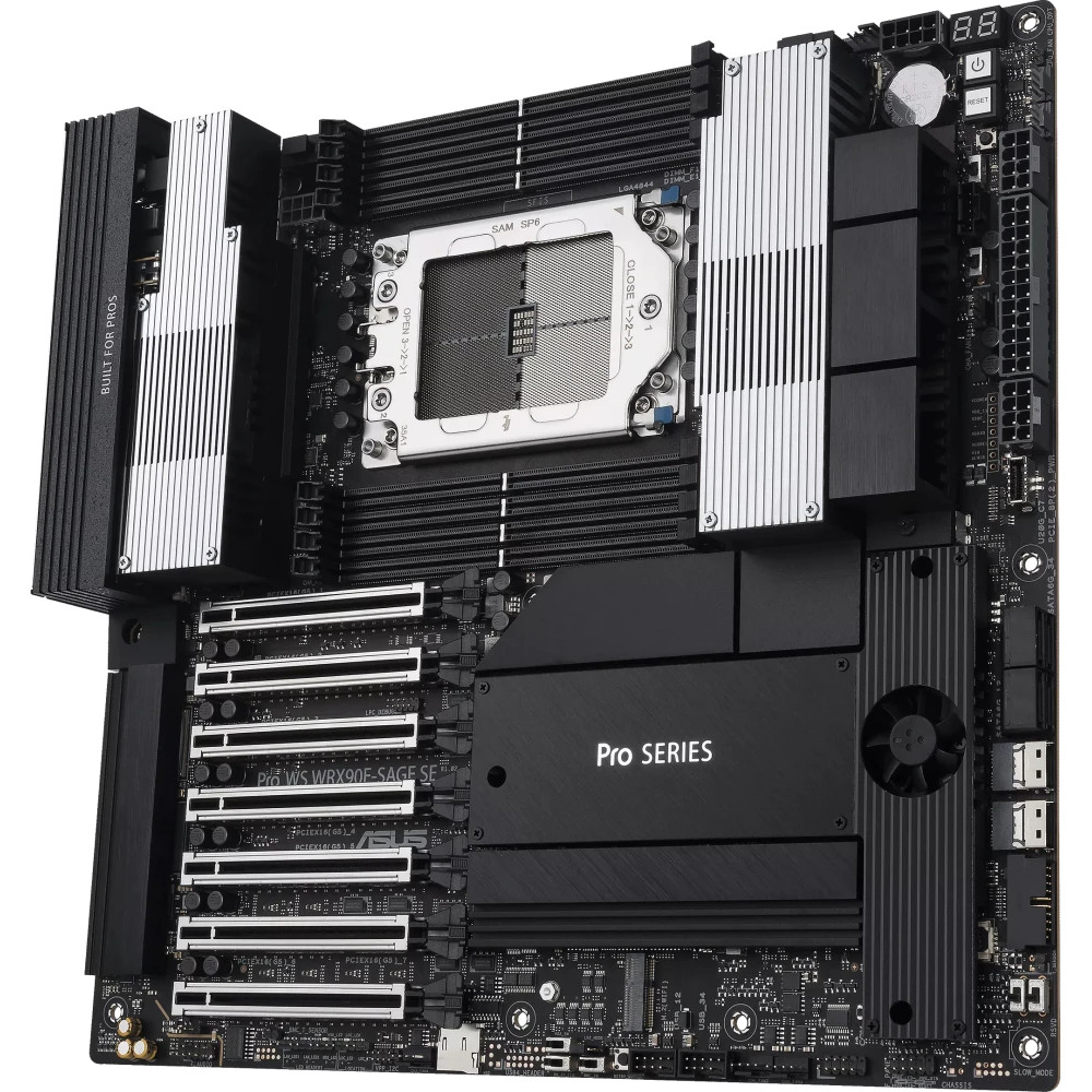 Материнская плата Asus PRO WS WRX90E-SAGE SE 90MB1FW0-M0EAY0 AMD sTR5 - миниатюра 9