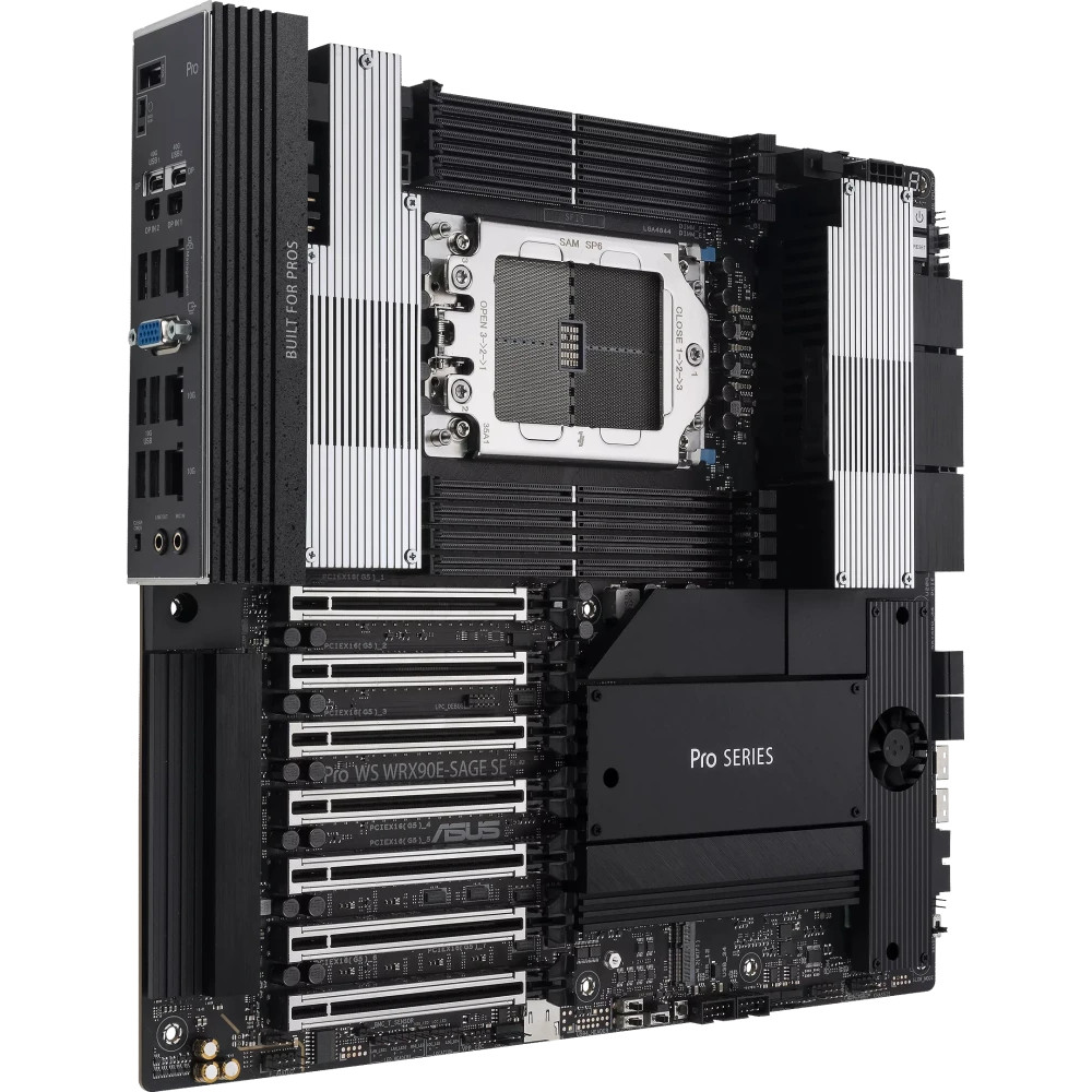 Материнская плата Asus PRO WS WRX90E-SAGE SE 90MB1FW0-M0EAY0 AMD sTR5 - миниатюра 8