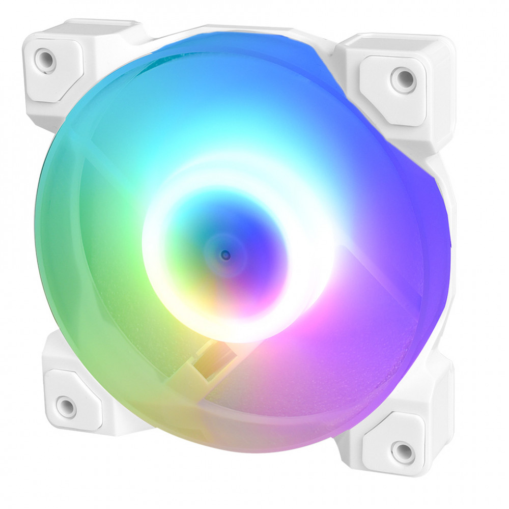 Система охлаждения ID-Cooling DF-12025-ARGB TRIO SNOW Для системного блока - миниатюра 8