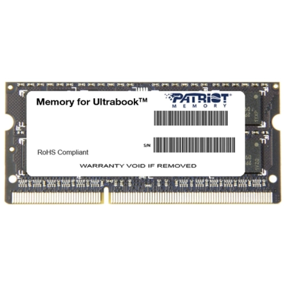 ОЗУ Patriot 8 Гб PSD38G1600L2S SO-DIMM, DDR3, 8 Гб, 1600 МГц - миниатюра 2