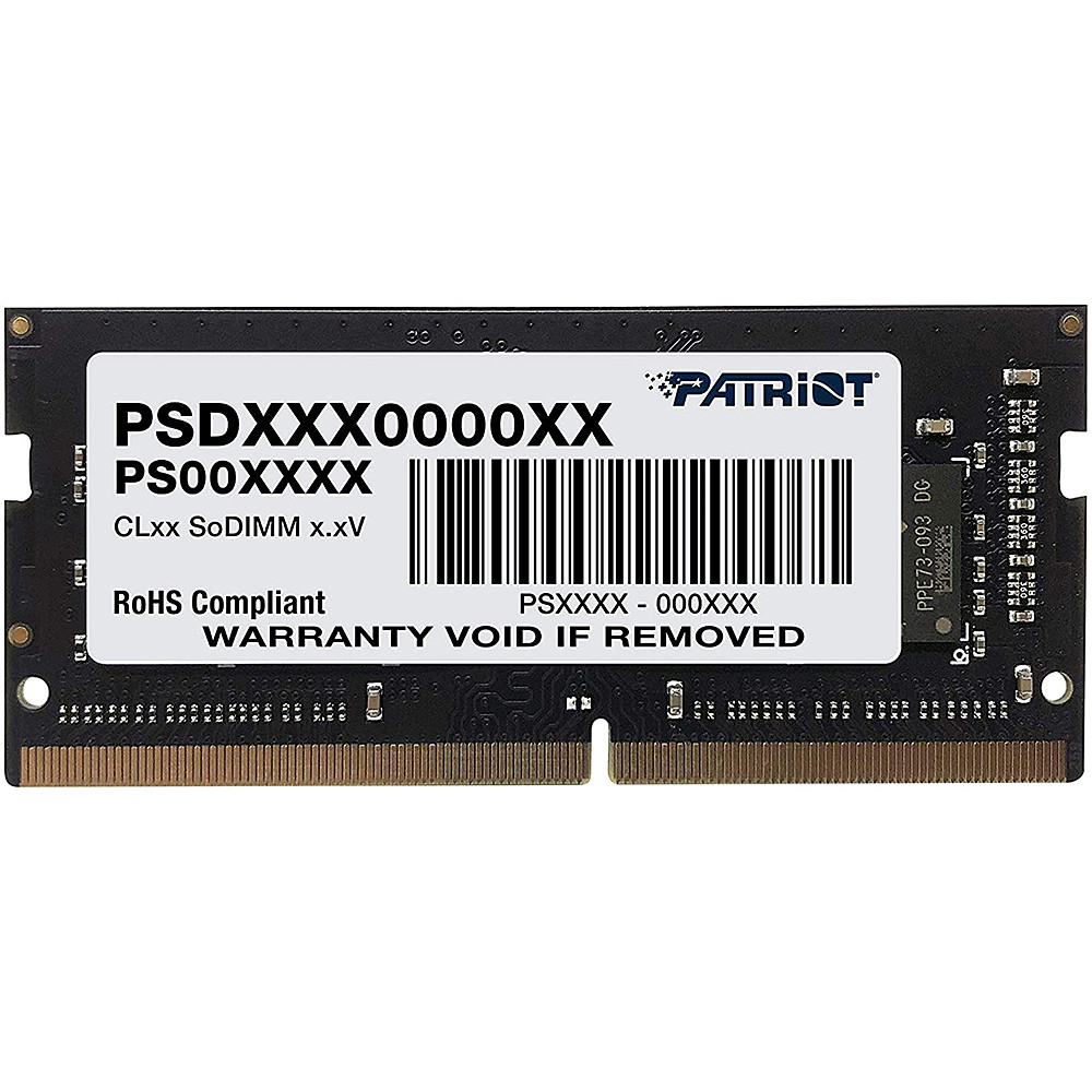 ОЗУ Patriot 8 ГБ PSD48G240081S SO-DIMM, DDR4, 8 Гб, 2400 МГц - миниатюра 8