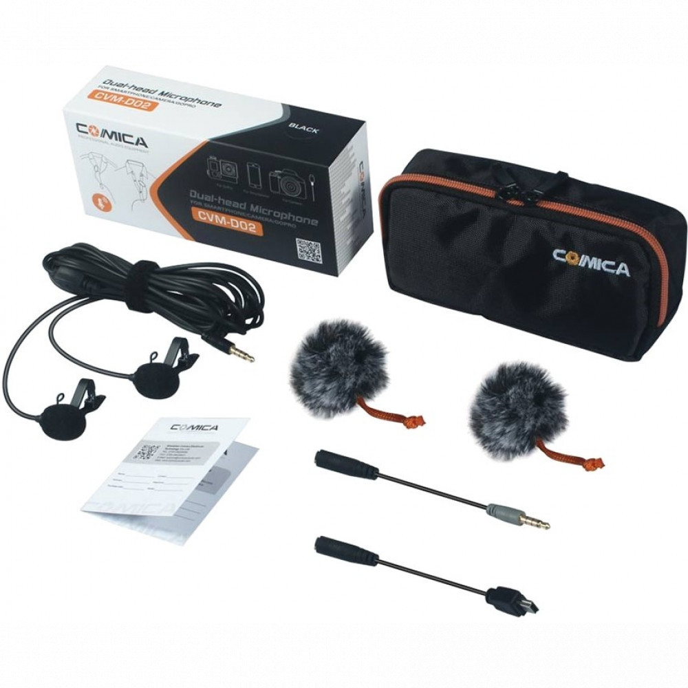 Микрофон COMICA CVM-D02B 2.5M - миниатюра 4