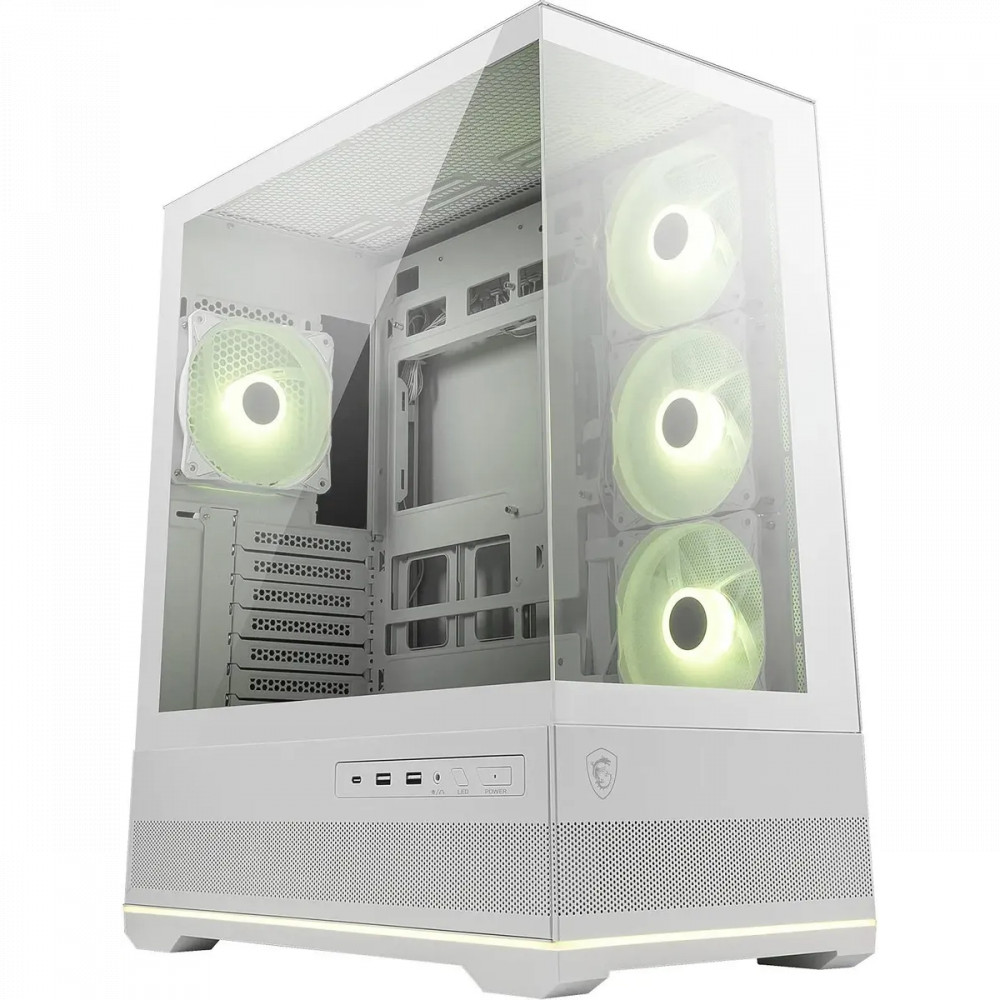 Корпус MSI MAG Pano 110R PZ White 306-7G28W21-JA4 Mid-Tower - миниатюра 6