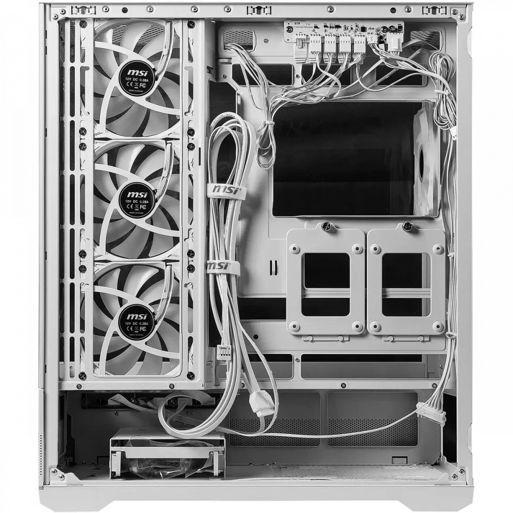 Корпус MSI MAG Pano 110R PZ White 306-7G28W21-JA4 Mid-Tower - миниатюра 8