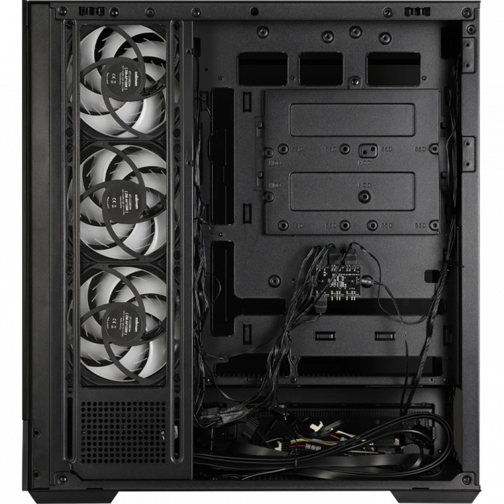 Корпус Zalman P40 DS Black Mid-Tower - миниатюра 10
