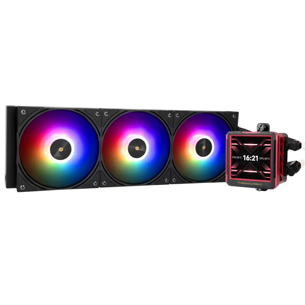 Система охлаждения Thermalright Frozen Warframe 360 Ultra Black ARGB F-WFRAME-360-UL-BL-ARGB Для процессора - миниатюра 6