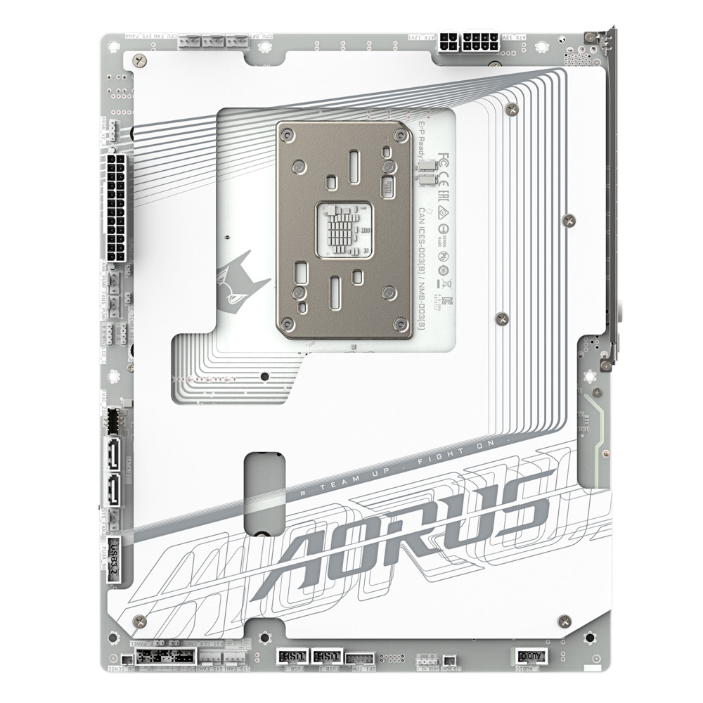 Материнская плата Gigabyte X870 AORUS STEALTH ICE ATX, AMD AM5 - миниатюра 9