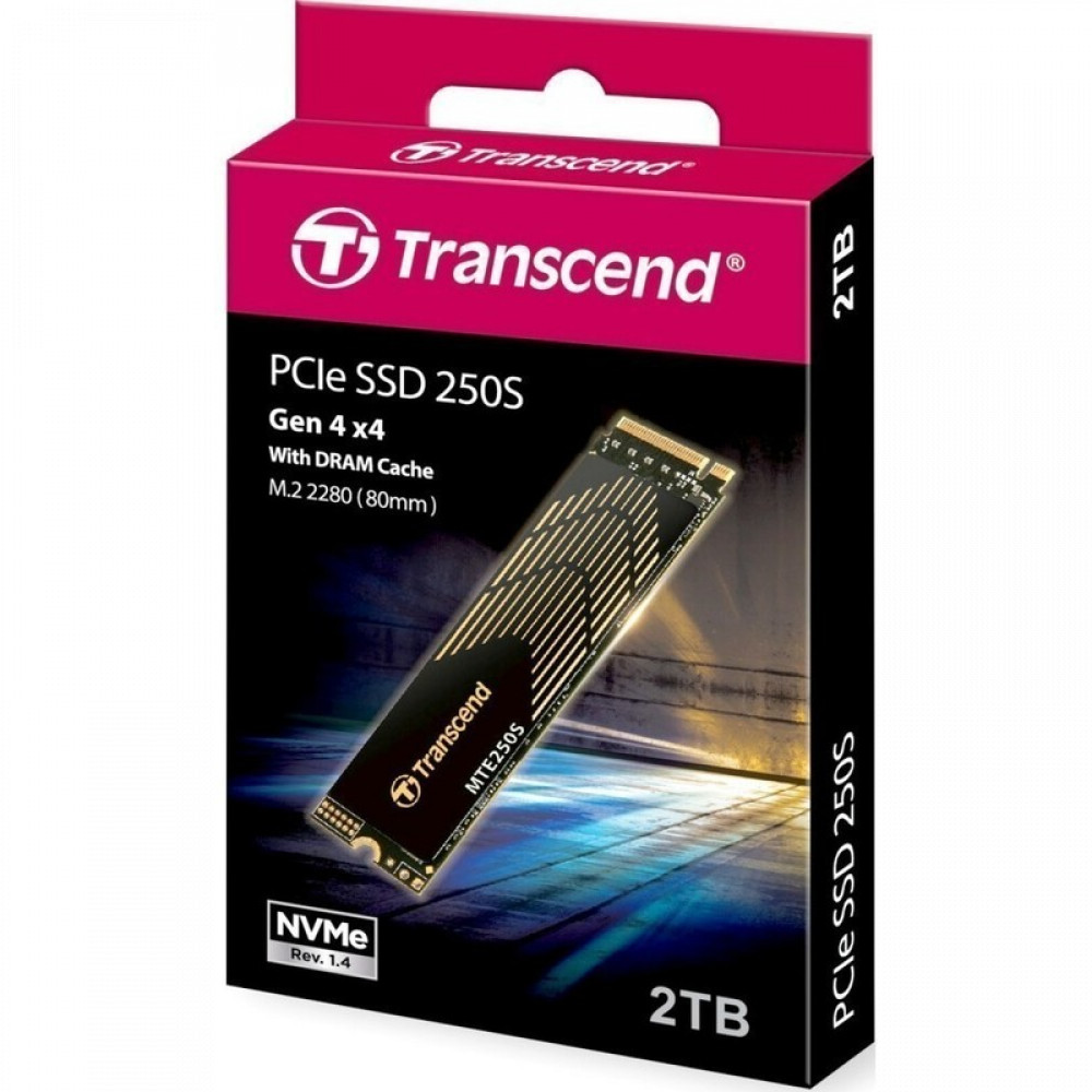 Жесткий диск Transcend MTE250S TS2TMTE250S SSD (твердотельные), 2 ТБ, M.2, PCIe - миниатюра 8
