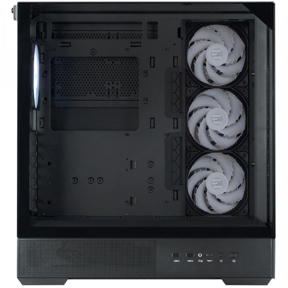 Корпус Zalman P40 Prism Plus Black Mid-Tower - миниатюра 7