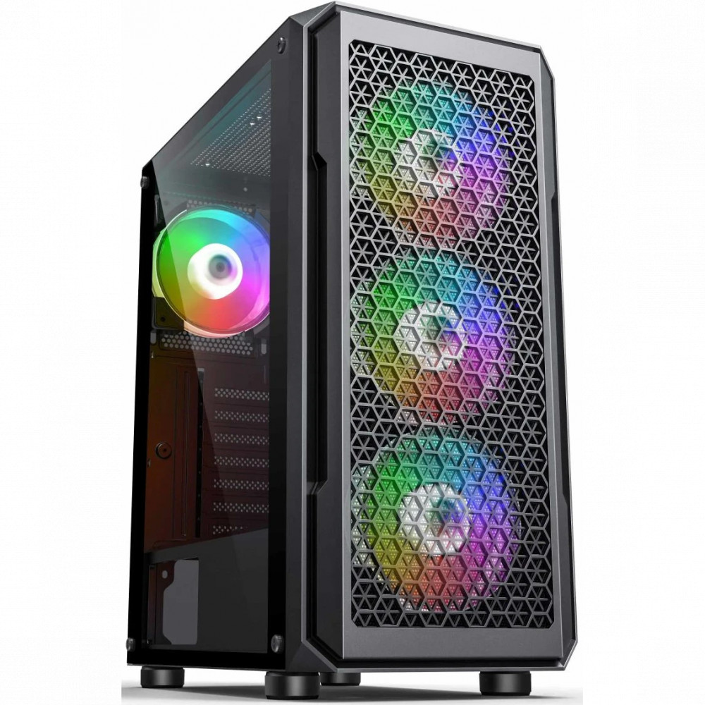 Корпус Accord ACC-3338 Black Mid-Tower - миниатюра 6