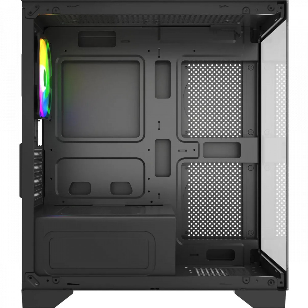 Корпус Accord ACC-350-02B Black Mini-Tower - миниатюра 7