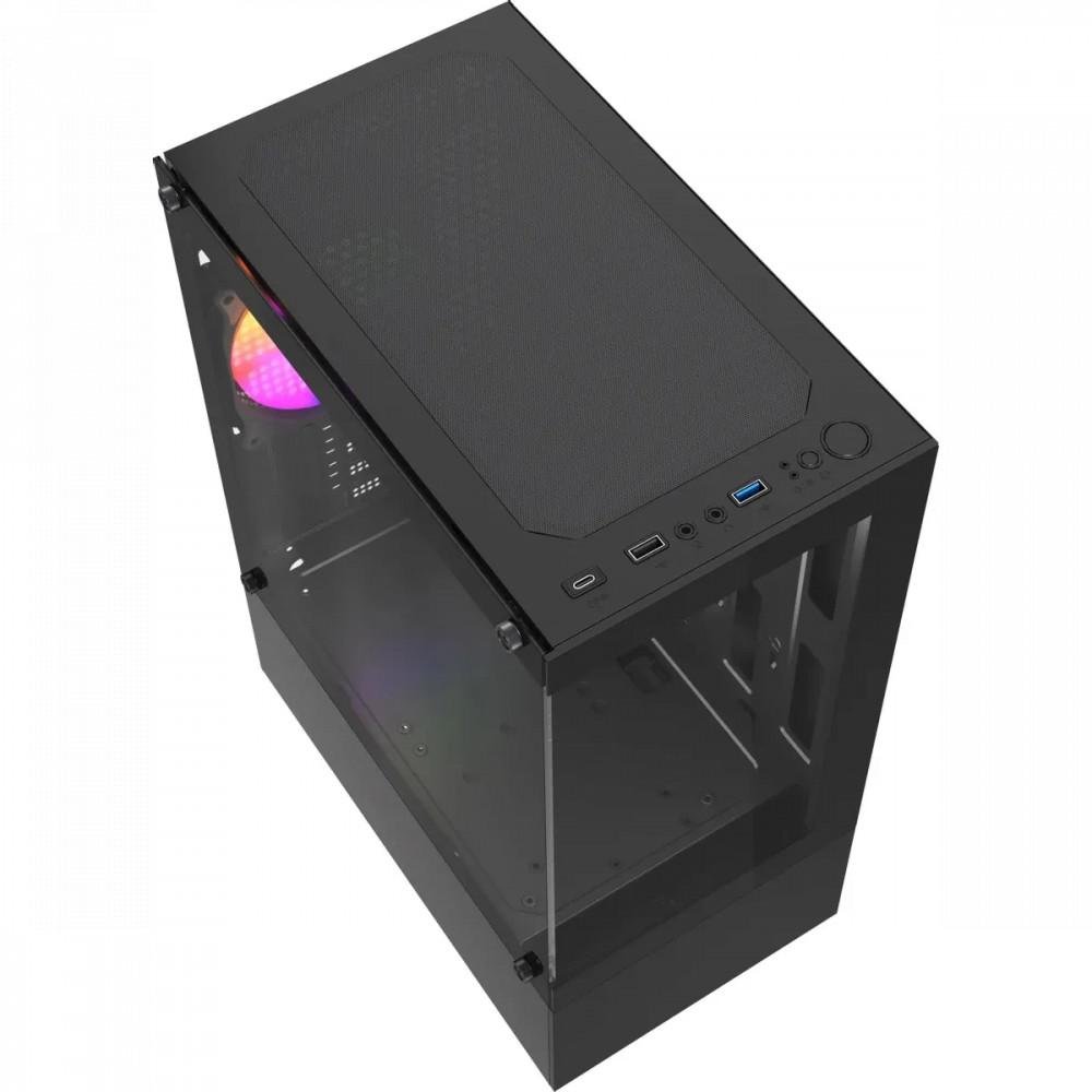 Корпус Accord ACC-285-02B Black Mini-Tower - миниатюра 8